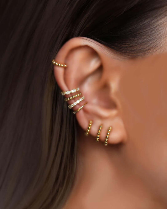 Bezel Ear Cuff