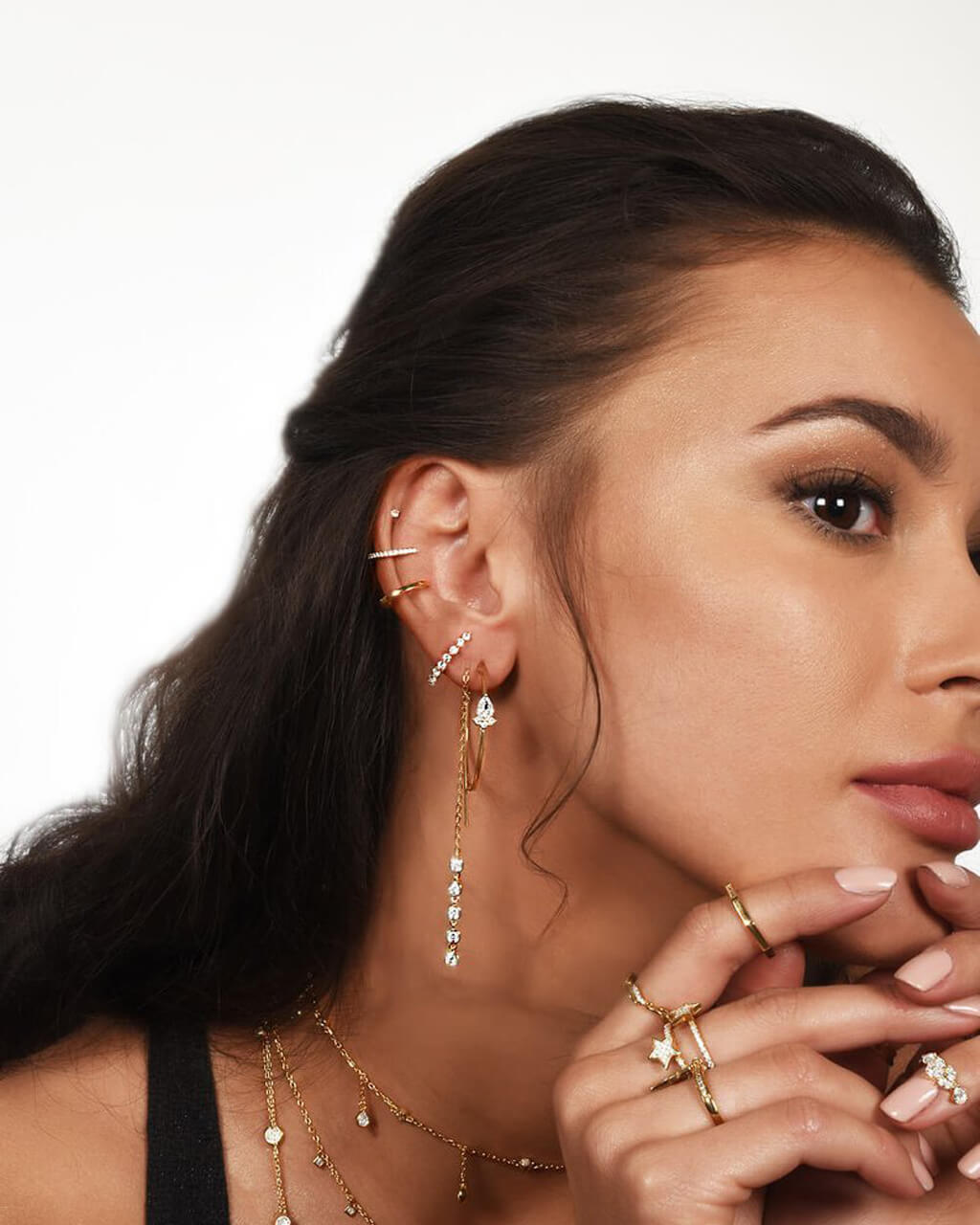 Chain Threader Earrings