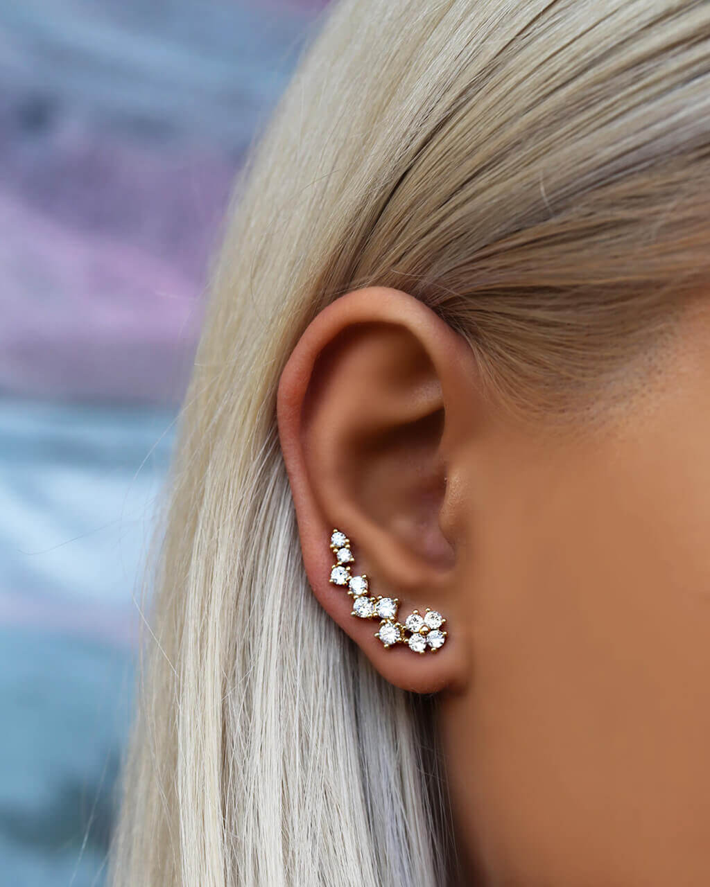 Orecchino Earcuff rampicanti