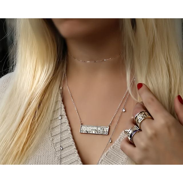 Necklace Paris on the Map