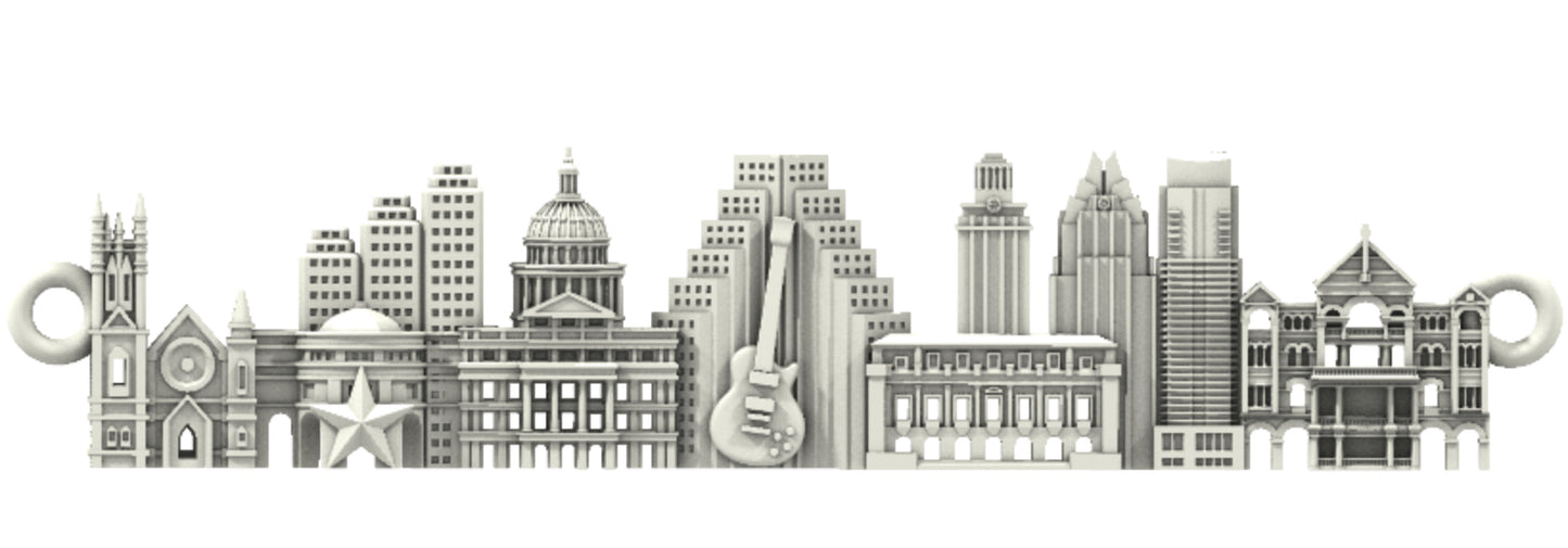 Austin Necklace, custom necklace, personalized Necklace, silver jewelry, gift for her, Verendi, Citimi