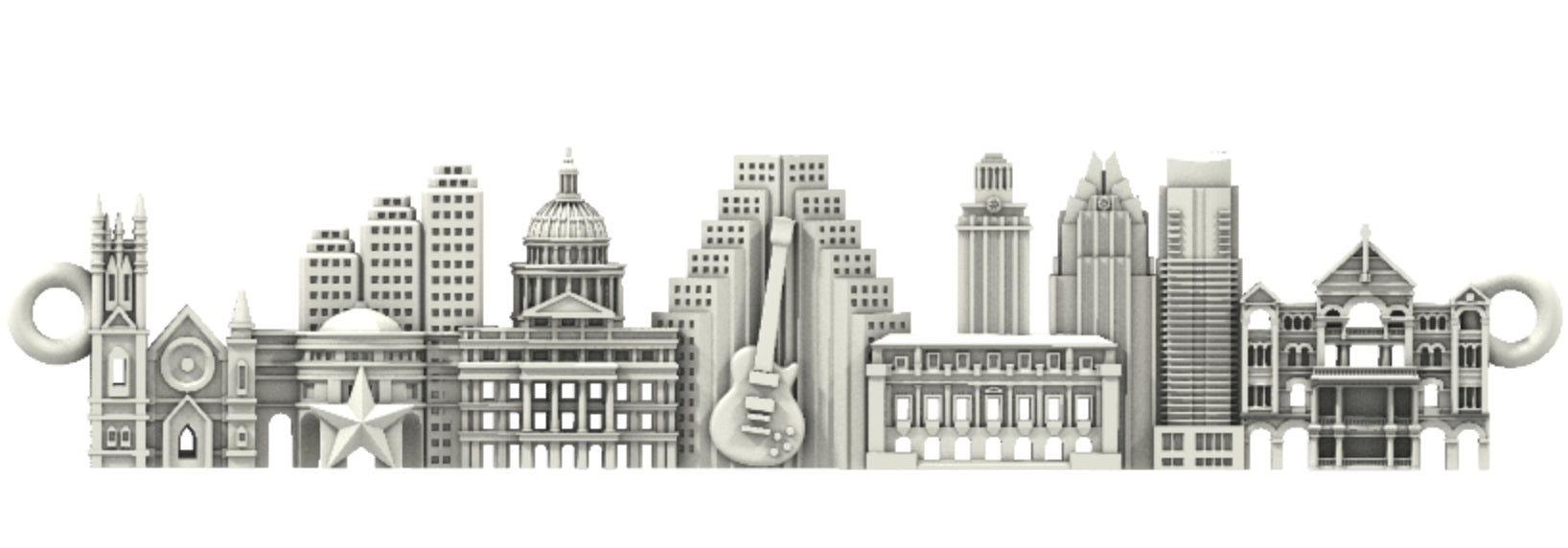 Austin Necklace, custom necklace, personalized Necklace, silver jewelry, gift for her, Verendi, Citimi