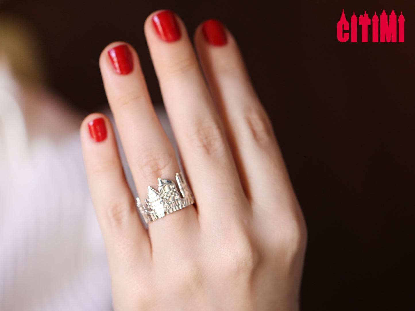 Barcelona Ring, silver gold ring, gift ideas, best friend gift, gift for her, Verendi, Citimi