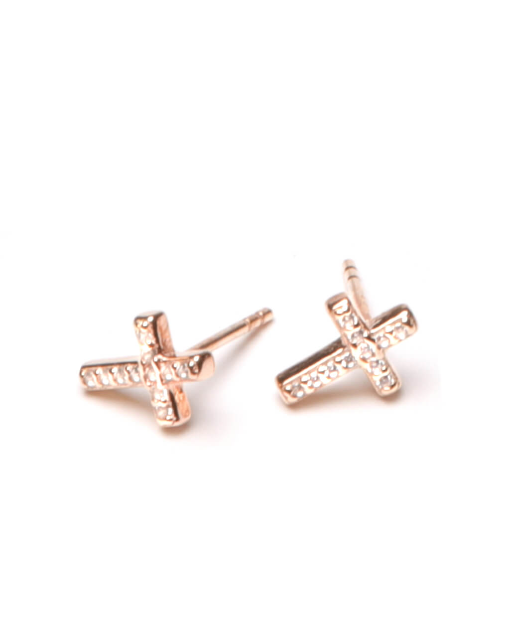 Cross Ear Studs