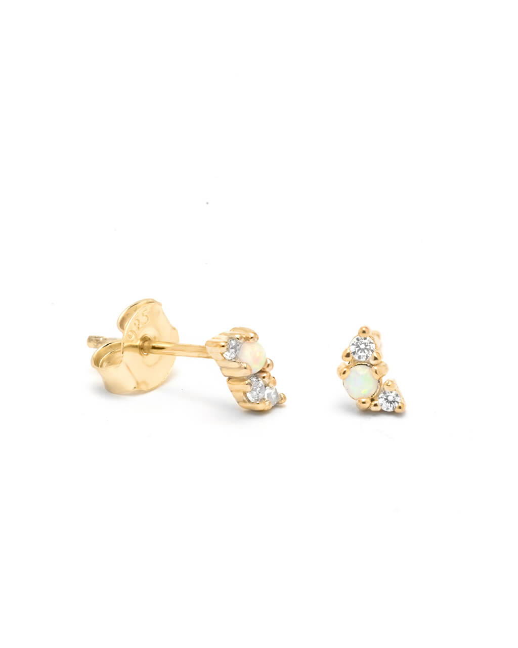 minimalist earrings, third piercing stud