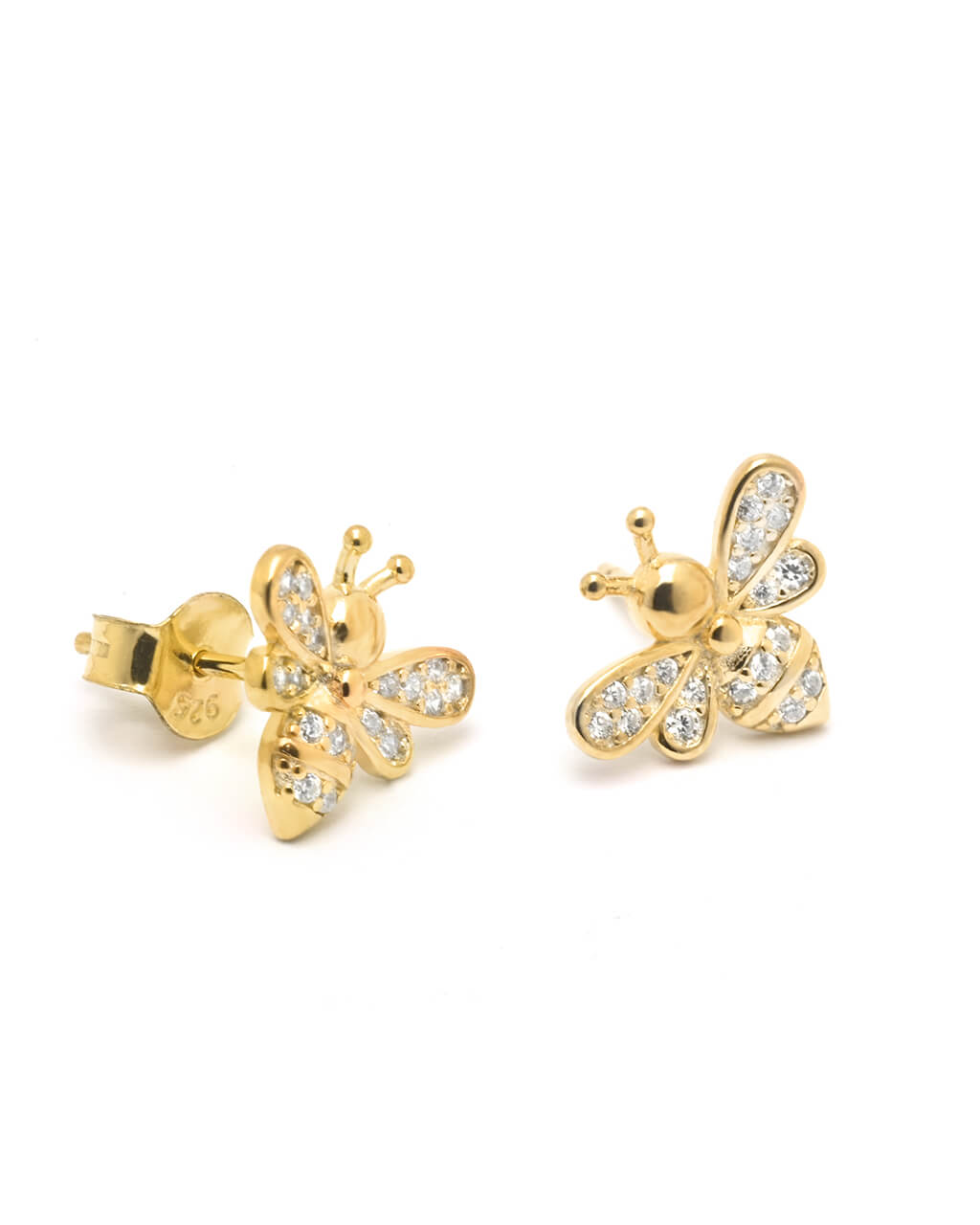 BEE silver studs