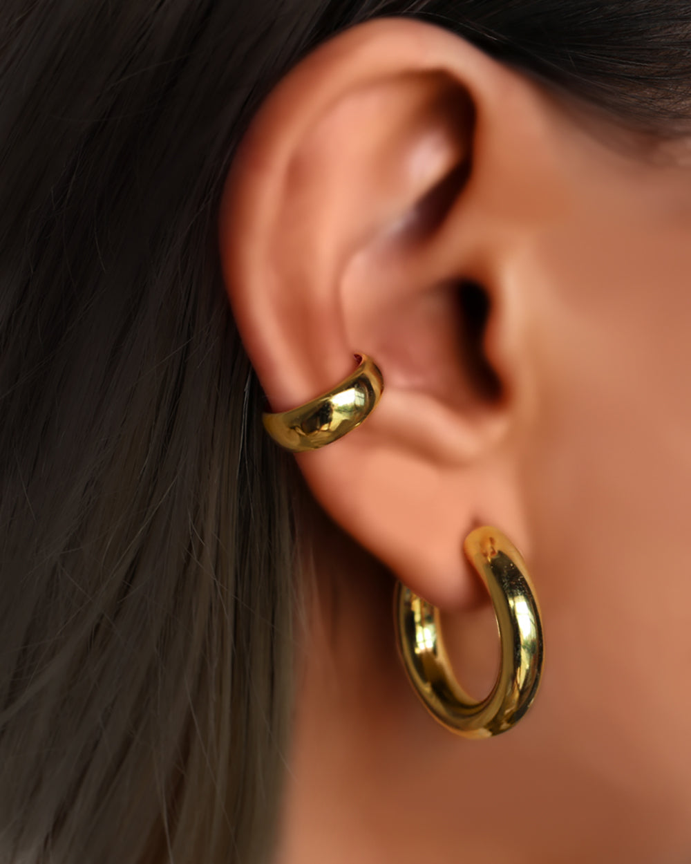 Bold Cuff earring