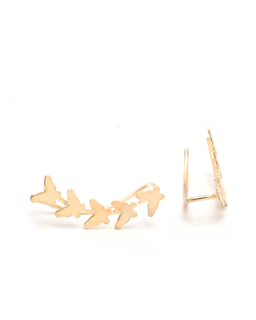 Gold Ear Crawler, Ear climber, Gold Ear Cuff