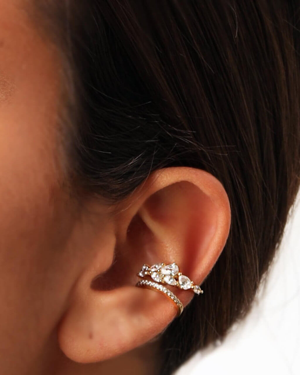 Cartilage Earring, ear cuff, silver ear cuff, ear cuff no piercing