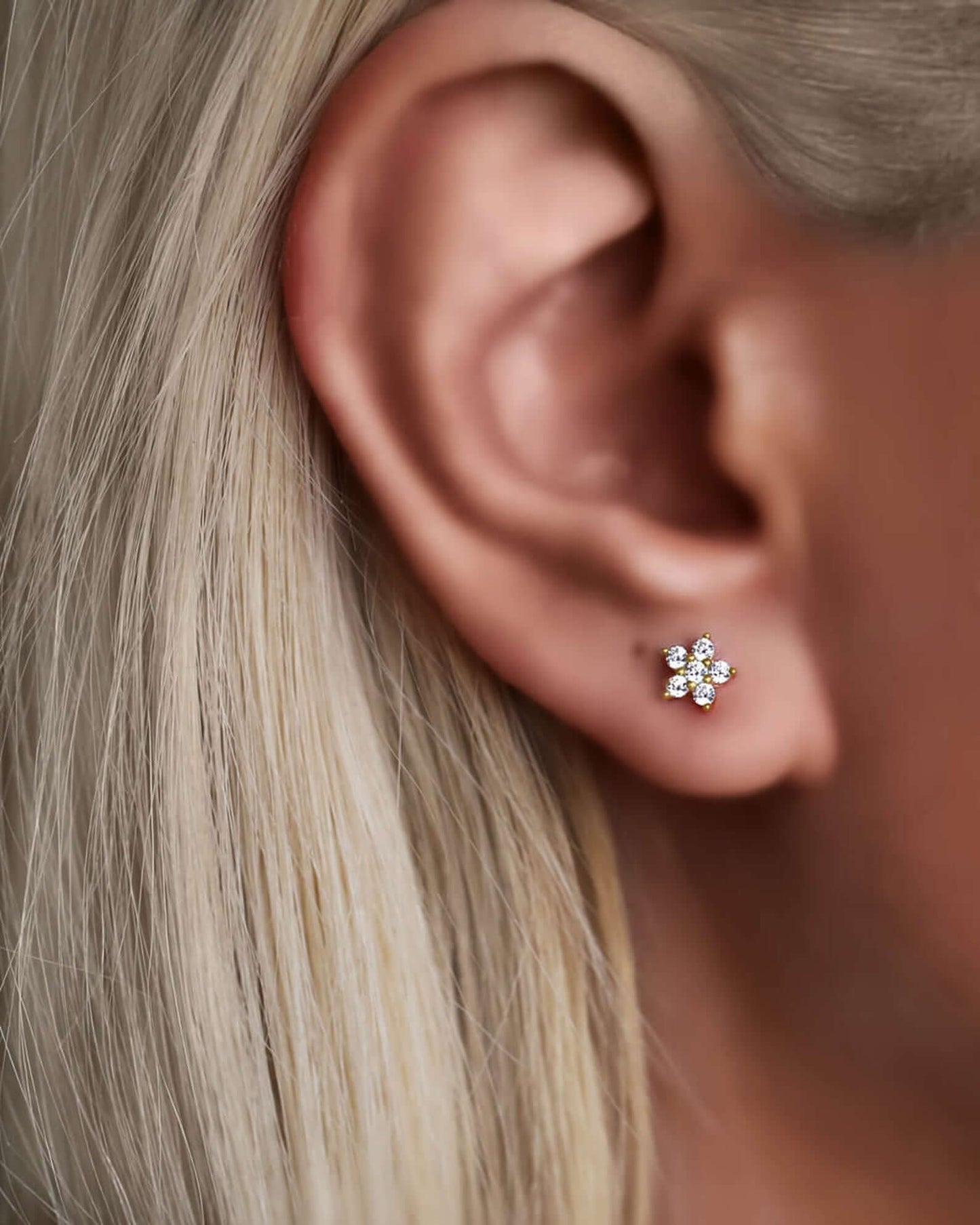Flower Ear Studs