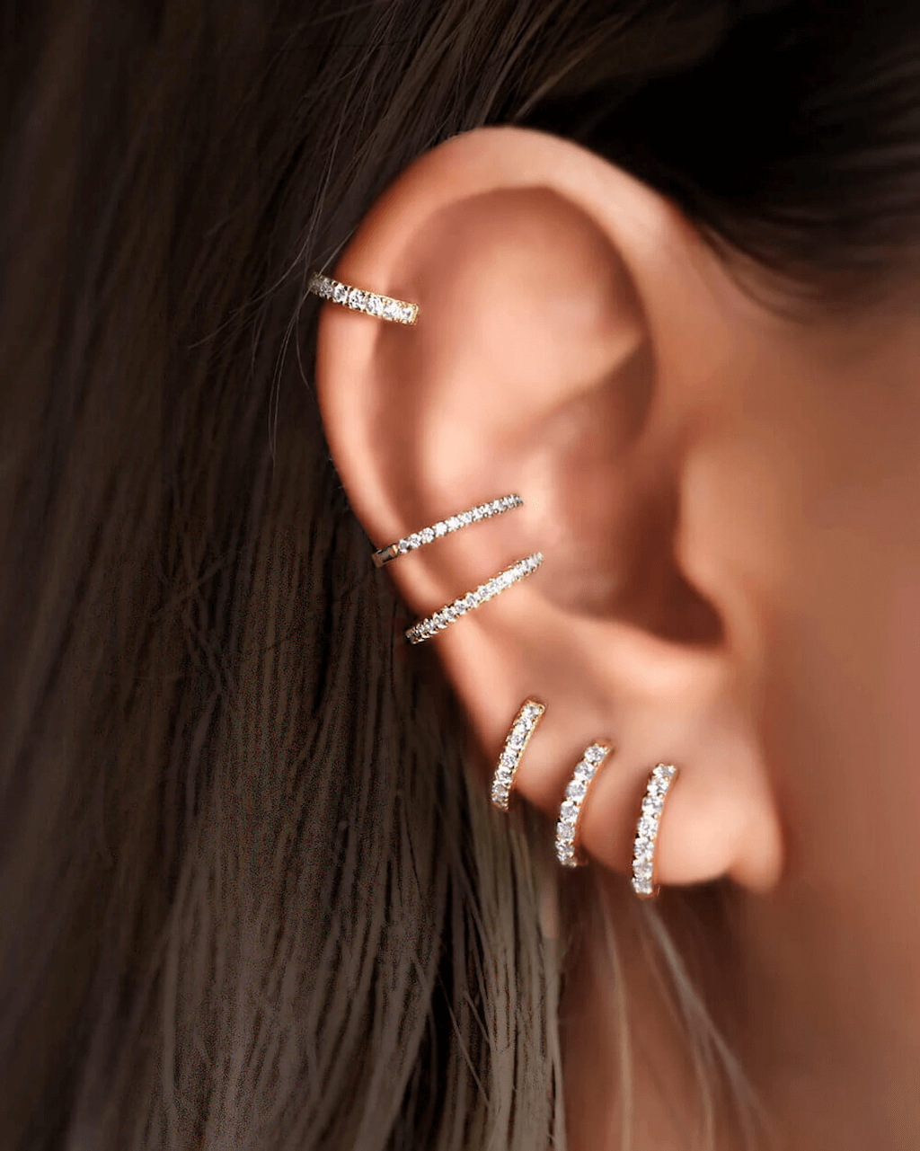 huggie hoops , huggie earrings , gold hoop earrings 