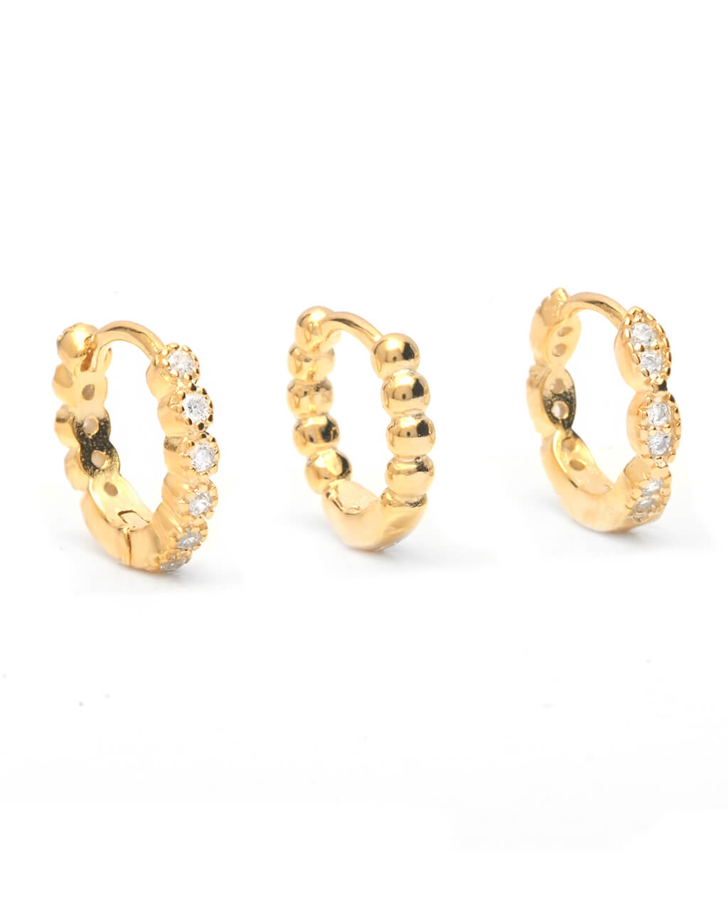 Huggie Hoop Earrings, conch hoop • small hoop earring • huggie hoops • huggie earrings 