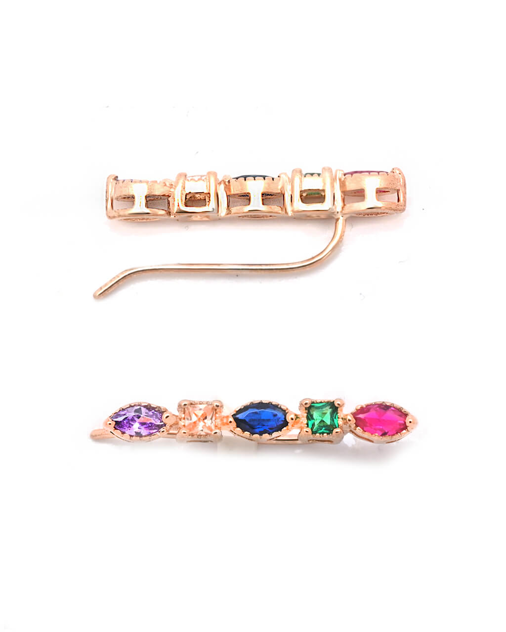 boucles d'oreille montantes