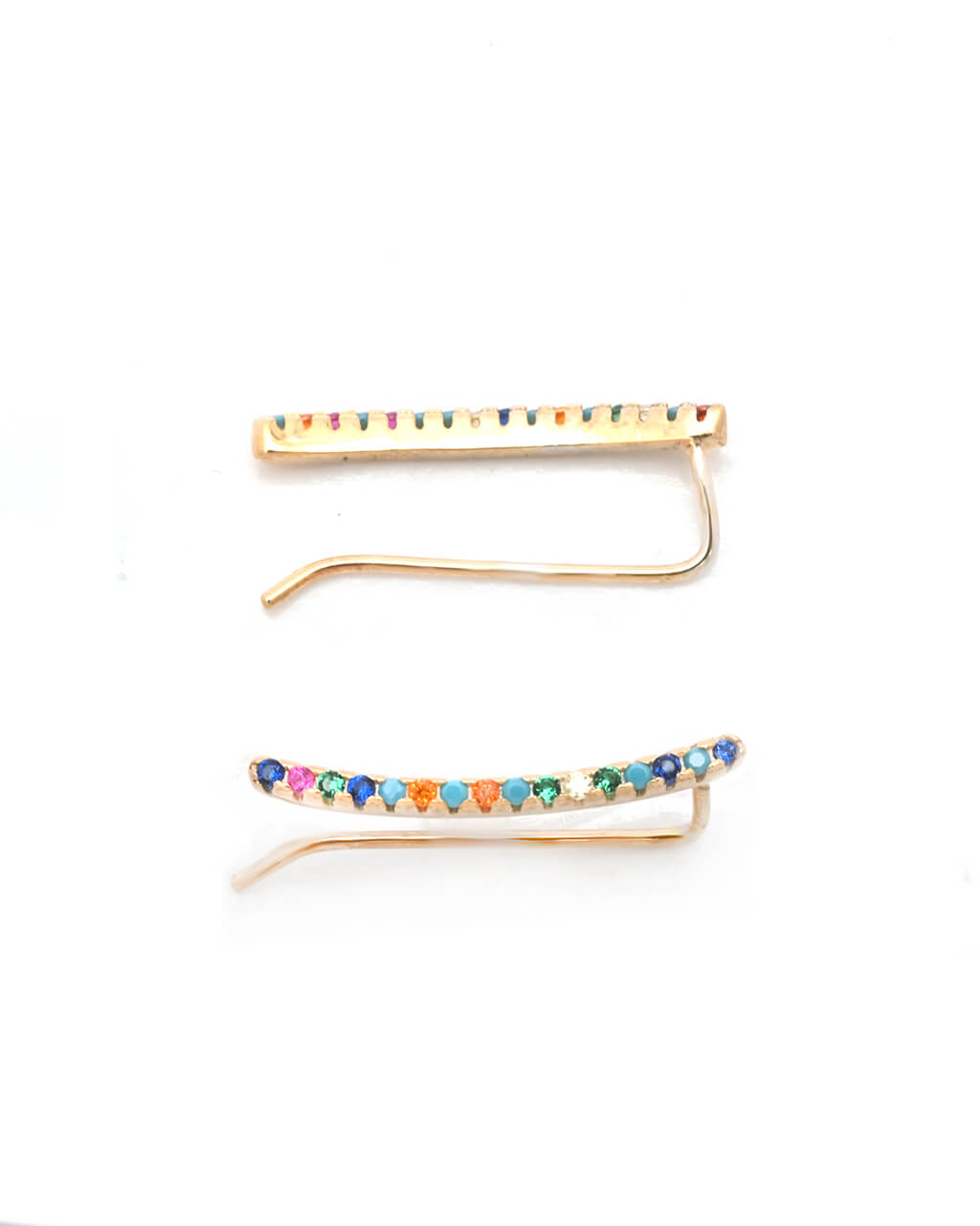 climber earrings, orecchini rampicanti, boucles d'oreille grimpante