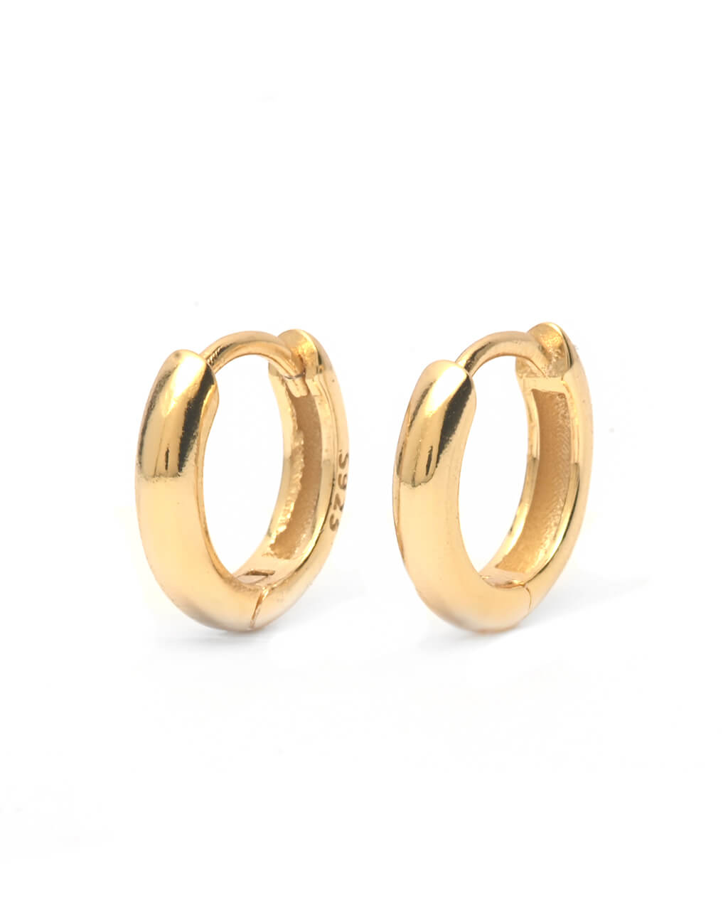 Huggie hoop earrings