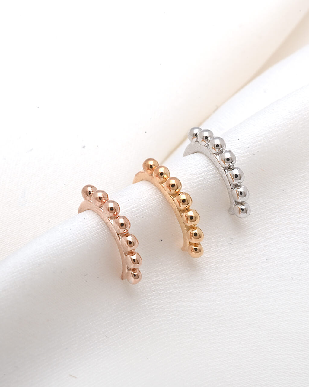 beads ear cuffs, Gold Ear Cuff No Piercing, cartilage ear cuffs