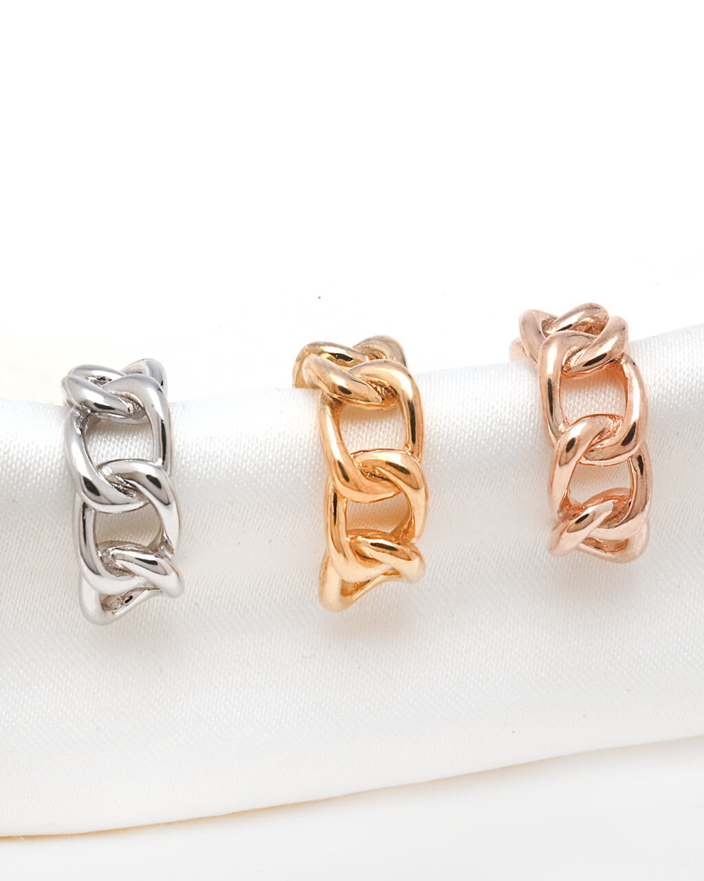 Links Ear Cuffs,Silver Ear Cuff, Ear Cuffs Non Piercing 