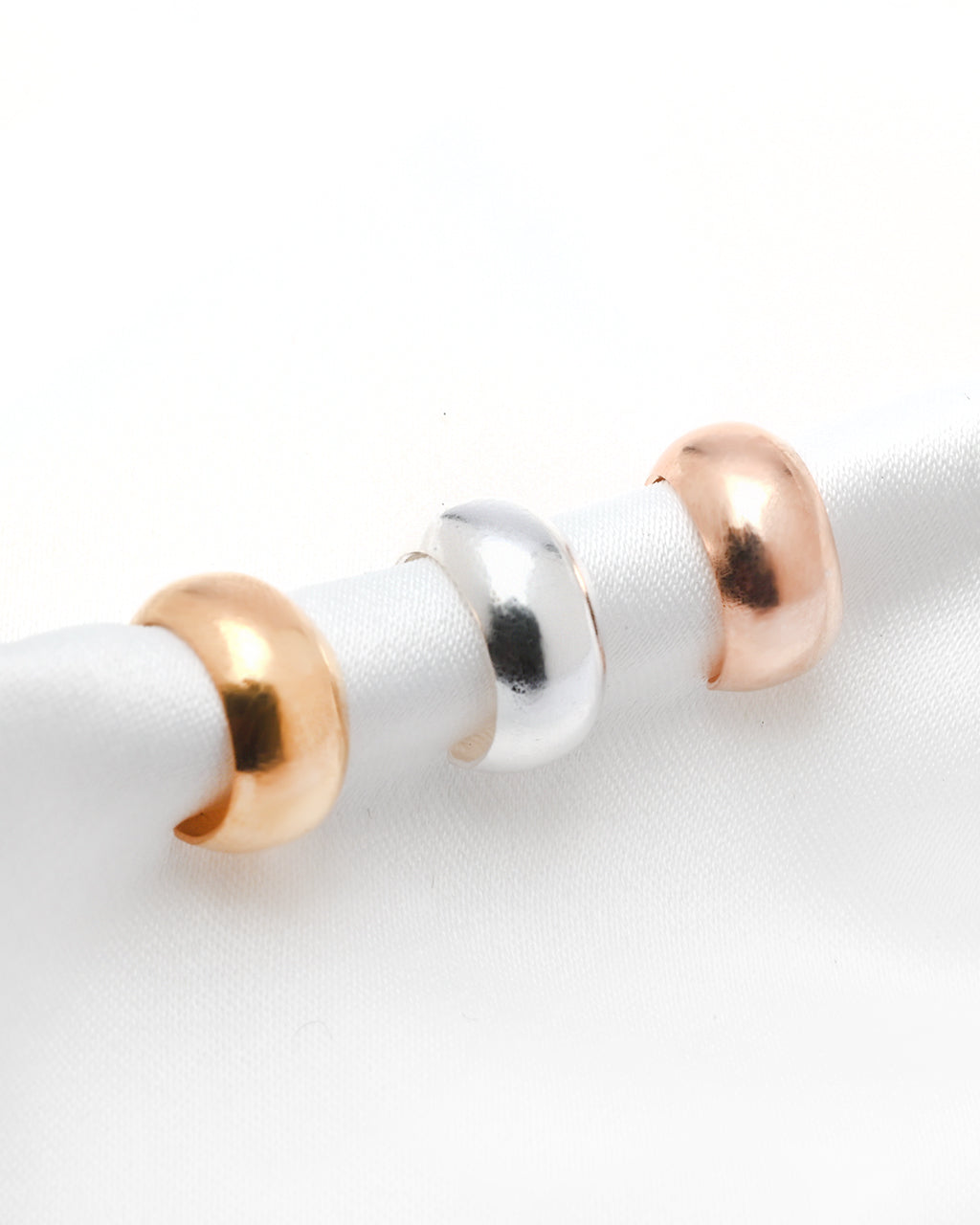 small plain ear cuff no piercing,  tragus cuff, gold conch hoop