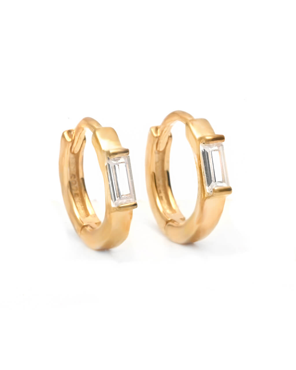 Tiny gold hoops, silver hoops earrings, minimalist earrings, third piercing stud