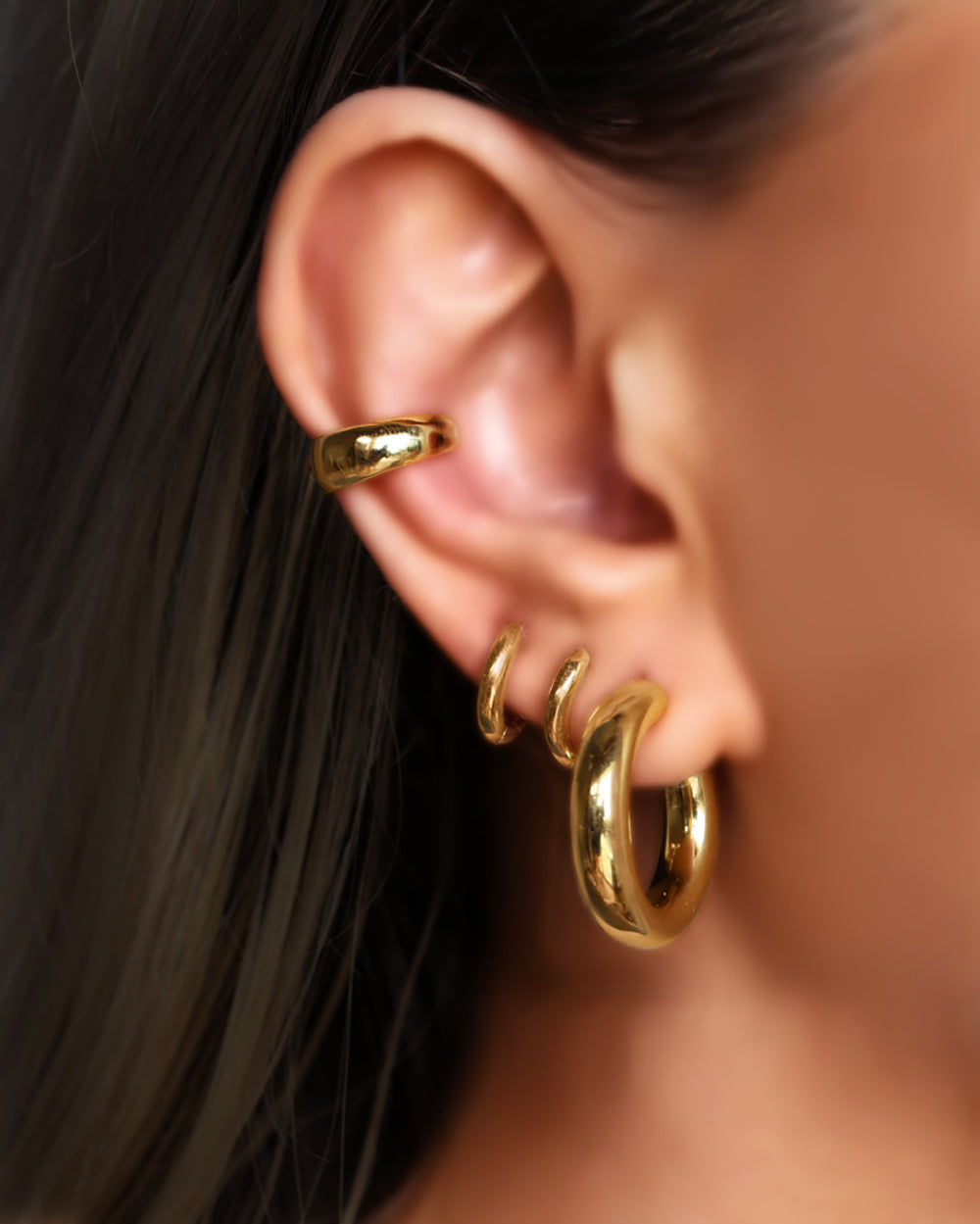 Bold Cuff earring