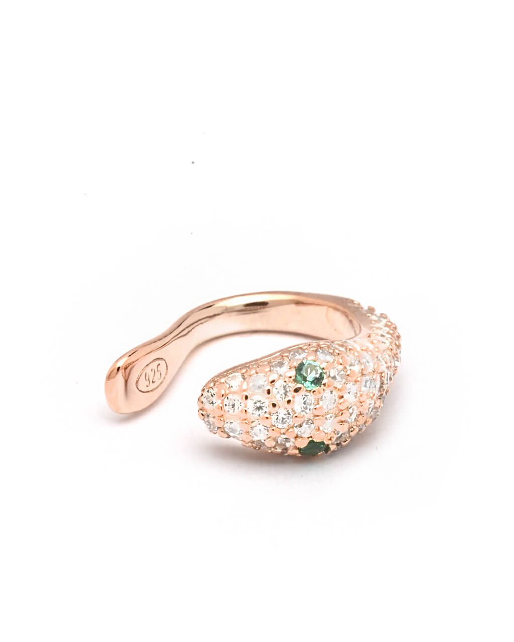 Ear Cuff, Snake Ear Cuffs, Rose Gold Snake earrings