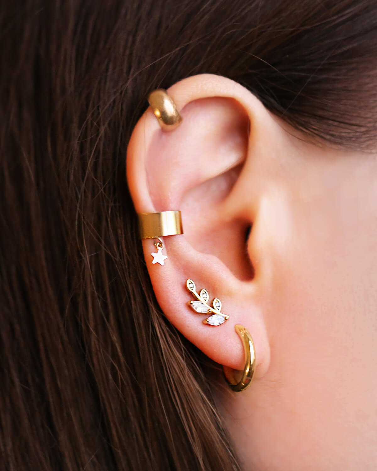 Star Ear Cuff Earring