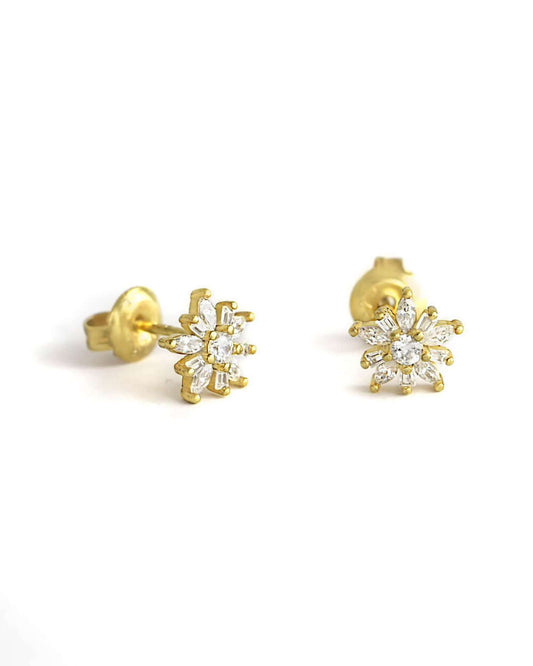 Crystal Star Ear Studs