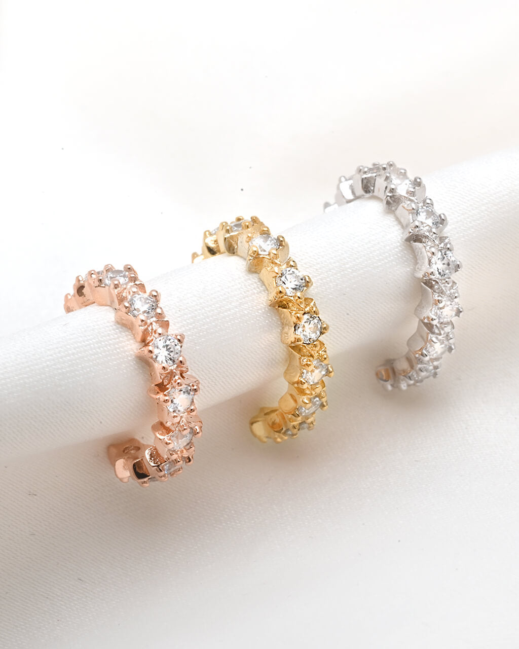 No Piercing Cartilage Hoops Cuffs, No Piercing cuff, star cuff