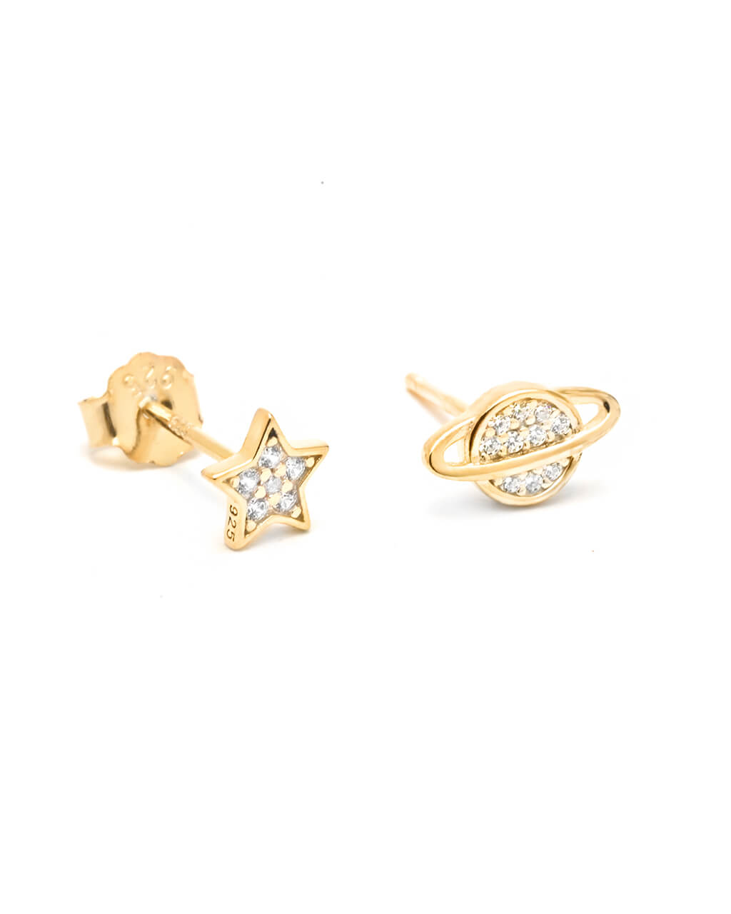 Cosmos ear stud set