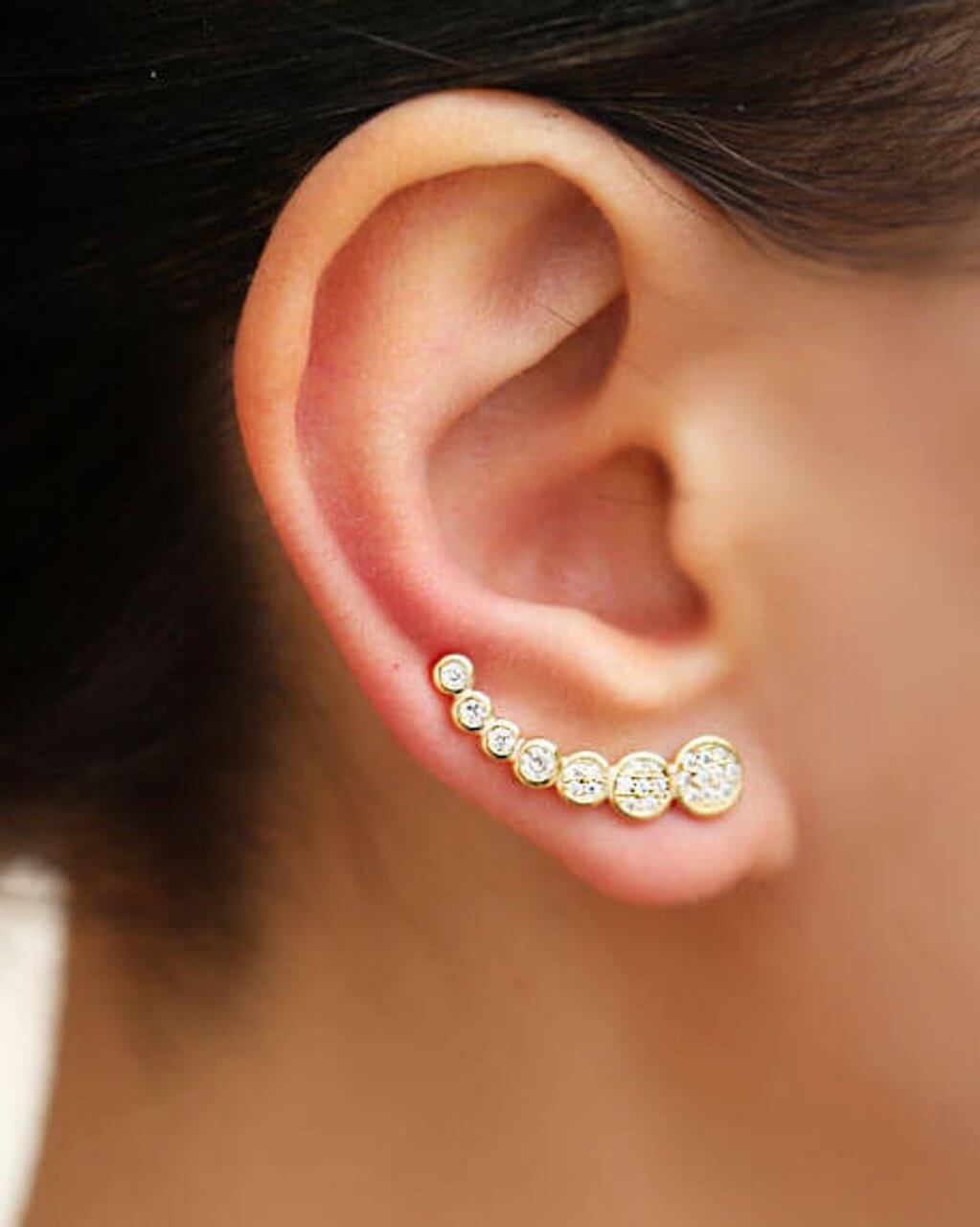 orecchini rampicanti, grimpeur d’oreille, climber earrings