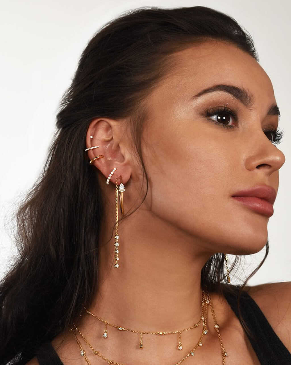 Chain Threader Earrings