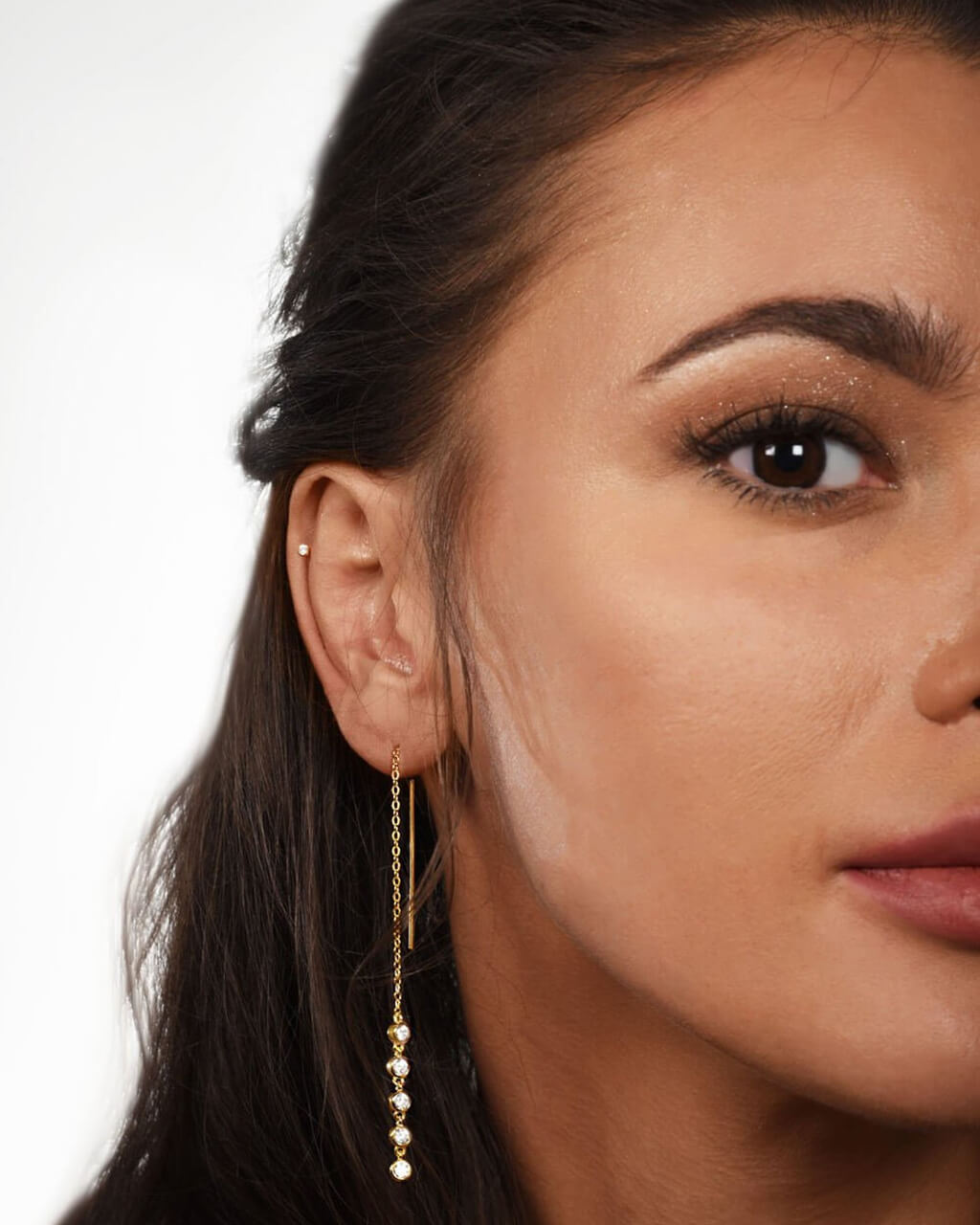 Chain Threader Earrings