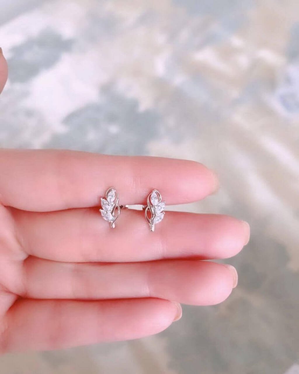 Ear cuff, Silver earrings, ear studs, minimalist earrings