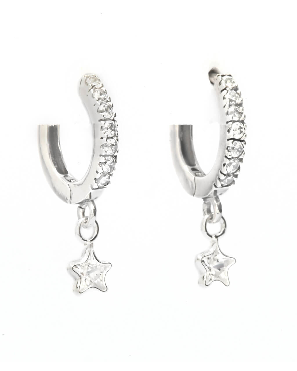 celestial earrings, star hoops, gift for sister