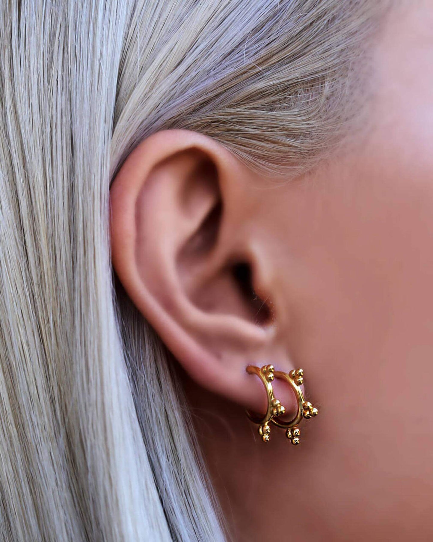 Trio Ear Hoops