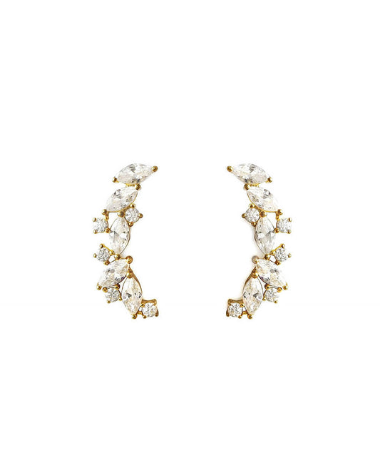 boucles d'oreille grimpante,  de boucles grimpantes,   boucles d'oreille montantes