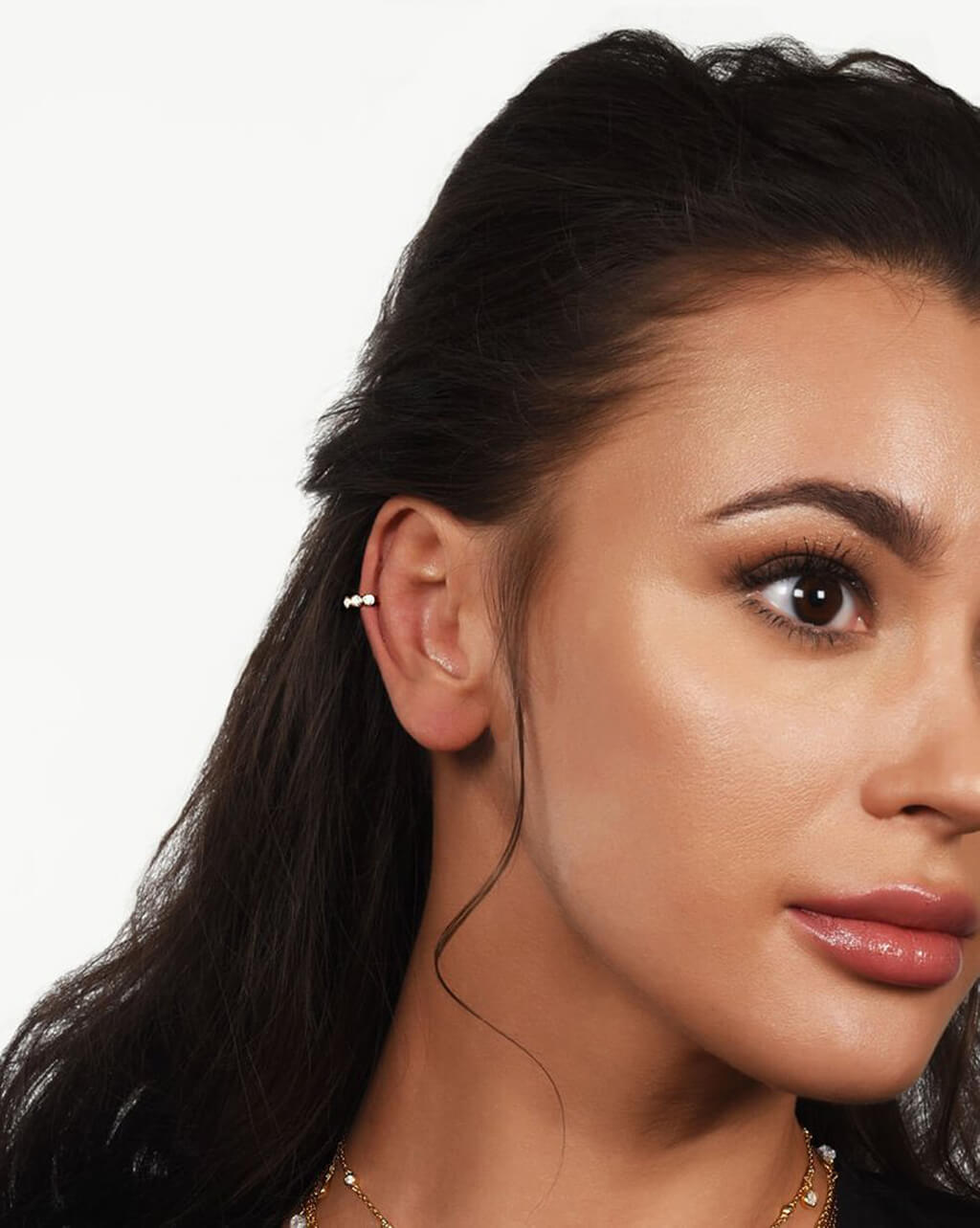Tiny Helix Ear Cuff