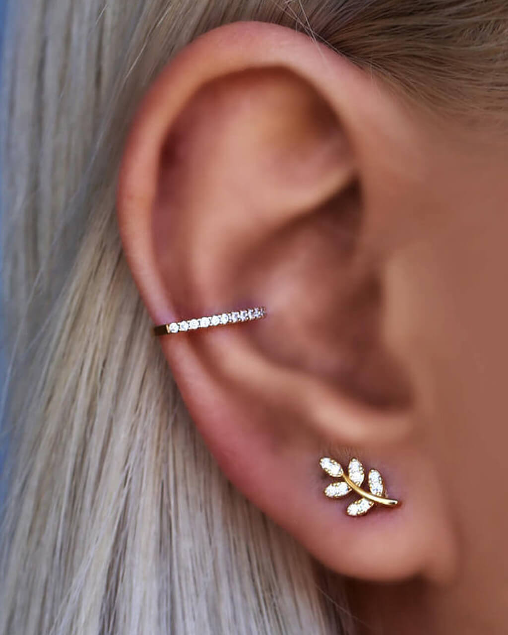 Cute Leaf Ear Studs
