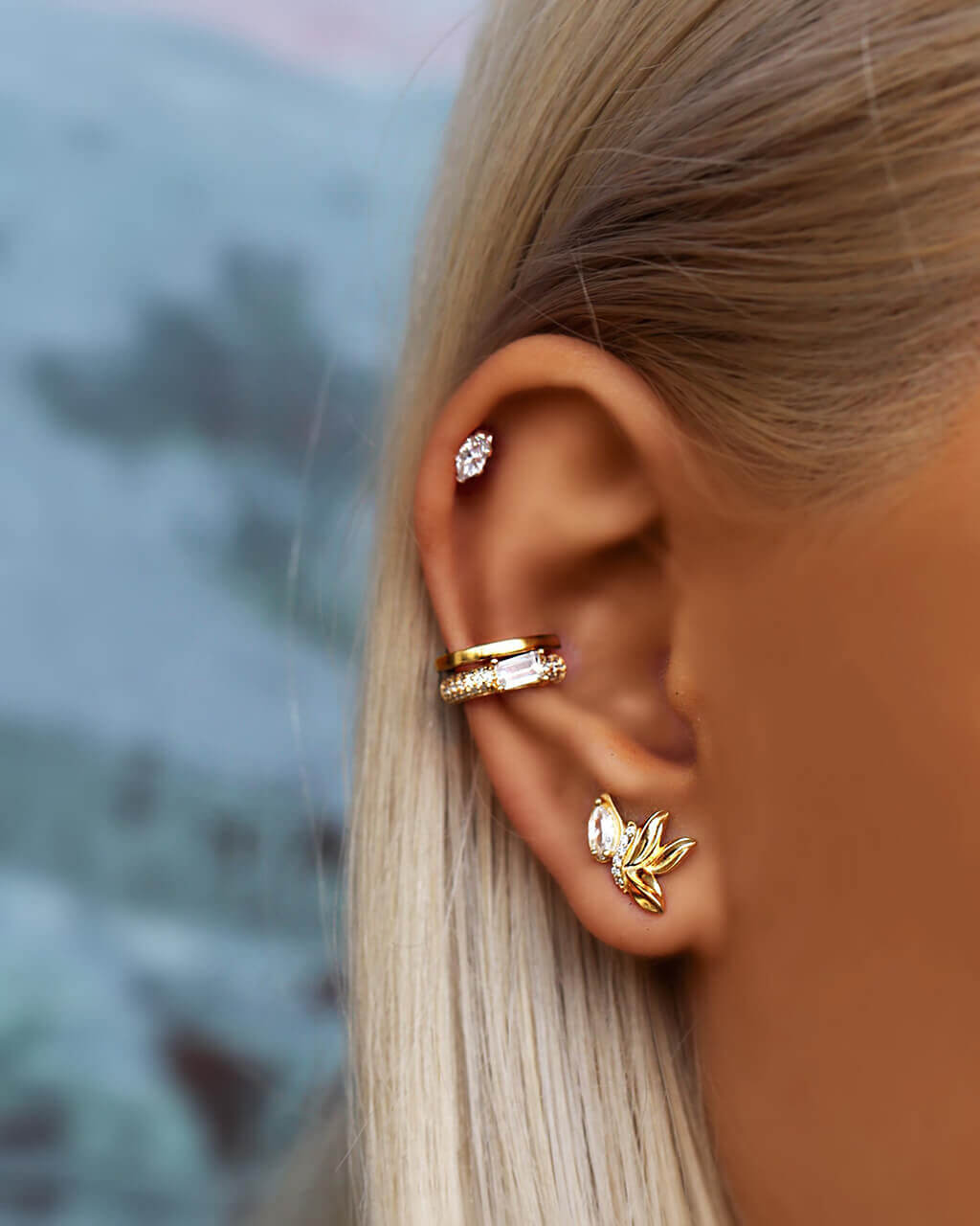 statement earrings for bride