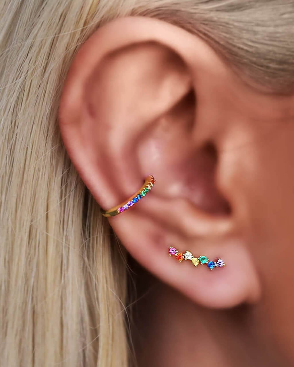 rainbow ear climbers